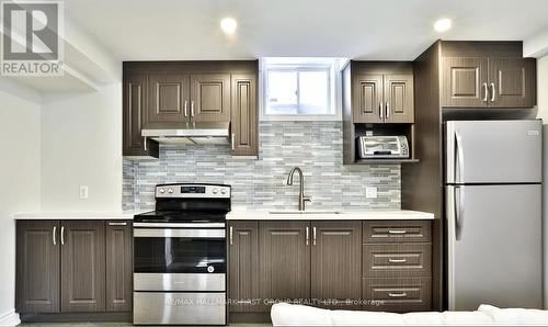 Bsmnt - 1765 Hayden Lane, Pickering (Duffin Heights), ON - Indoor Photo Showing Kitchen With Stainless Steel Kitchen With Upgraded Kitchen