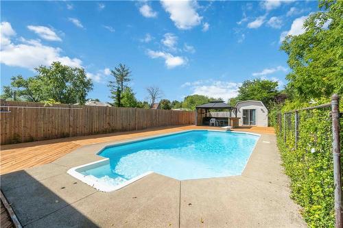 679 Niagara Street N, Welland, ON - Outdoor With In Ground Pool With Backyard