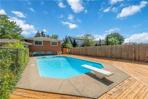 679 Niagara Street N, Welland, ON - Outdoor With In Ground Pool With Deck Patio Veranda