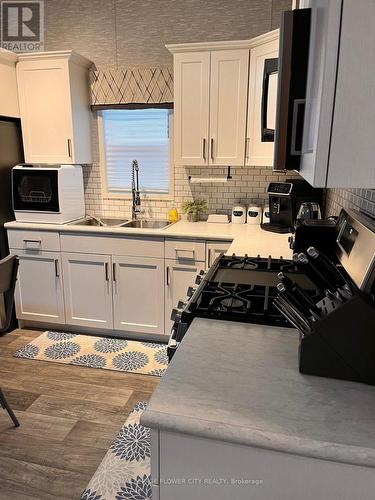 Lot 408 - 225 Platten Boulevard, Scugog, ON - Indoor Photo Showing Kitchen With Double Sink