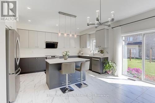 17 Charles White Court, East Gwillimbury, ON - Indoor Photo Showing Kitchen With Upgraded Kitchen