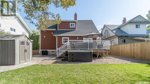 1314 3Rd Avenue Ne, Moose Jaw, SK - Outdoor With Deck Patio Veranda With Exterior