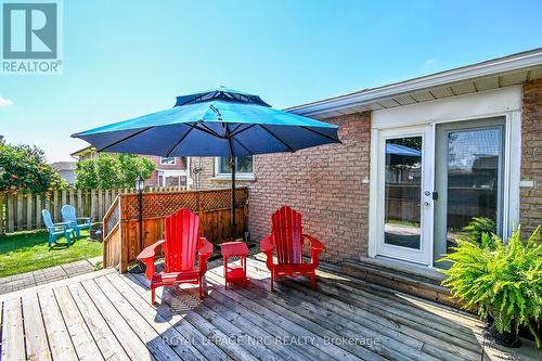 23 Marc Boulevard, Welland, ON - Outdoor With Deck Patio Veranda With Exterior