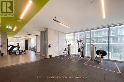 423 - 30 Baseball Place, Toronto (South Riverdale), ON - Indoor Photo Showing Gym Room