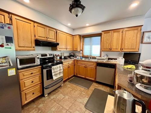 811 Kildare Street, New Denver, BC - Indoor Photo Showing Kitchen With Double Sink