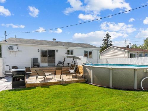 Piscine - 5160 Boul. Davis, Longueuil (Saint-Hubert), QC - Outdoor With Above Ground Pool With Exterior