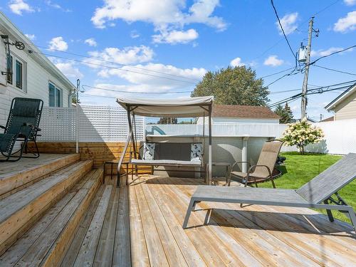 Terrasse - 5160 Boul. Davis, Longueuil (Saint-Hubert), QC - Outdoor With Deck Patio Veranda With Exterior