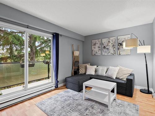 203-991 Cloverdale Ave, Saanich, BC - Indoor Photo Showing Living Room