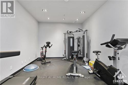 705 - 203 Catherine Street, Ottawa, ON - Indoor Photo Showing Gym Room