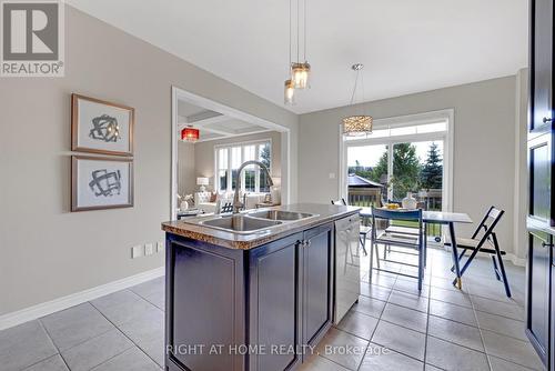 75 Wycombe Street, Whitby (Brooklin), ON - Indoor Photo Showing Kitchen With Double Sink