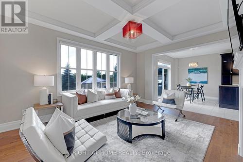 75 Wycombe Street, Whitby (Brooklin), ON - Indoor Photo Showing Living Room