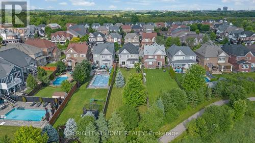 75 Wycombe Street, Whitby (Brooklin), ON - Outdoor With In Ground Pool With View