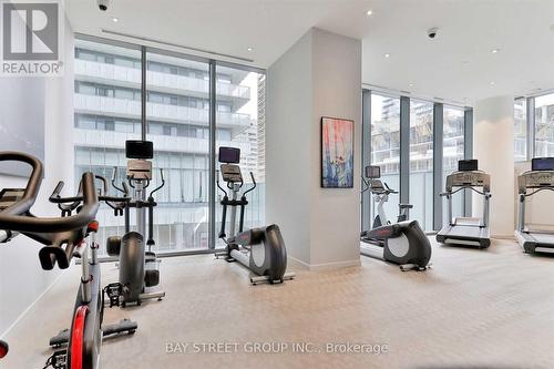 2908 - 42 Charles Street E, Toronto, ON - Indoor Photo Showing Gym Room