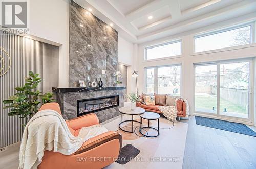 119 Preston Street, Toronto (Birchcliffe-Cliffside), ON - Indoor With Fireplace