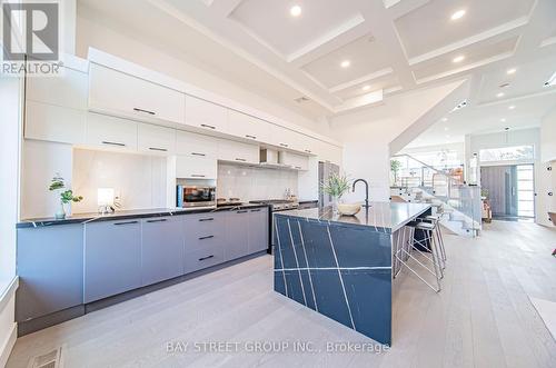 119 Preston Street, Toronto (Birchcliffe-Cliffside), ON - Indoor Photo Showing Kitchen With Upgraded Kitchen