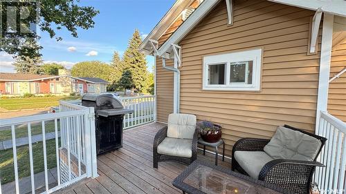 113 Grant Street, Davidson, SK - Outdoor With Deck Patio Veranda With Exterior