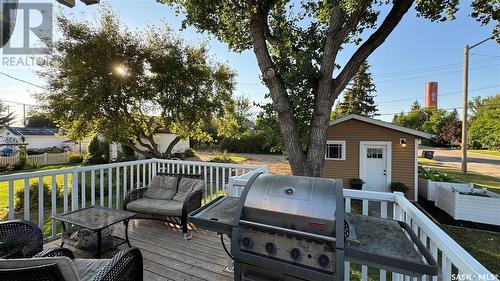 113 Grant Street, Davidson, SK - Outdoor With Deck Patio Veranda