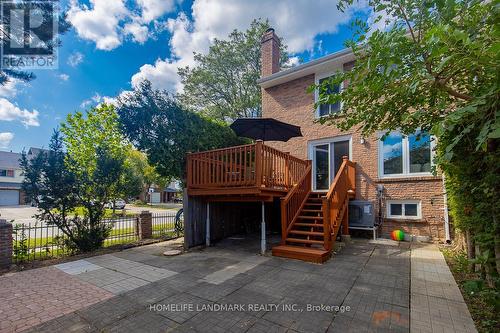 170 Bellefontaine Street, Toronto (L'Amoreaux), ON - Outdoor With Deck Patio Veranda