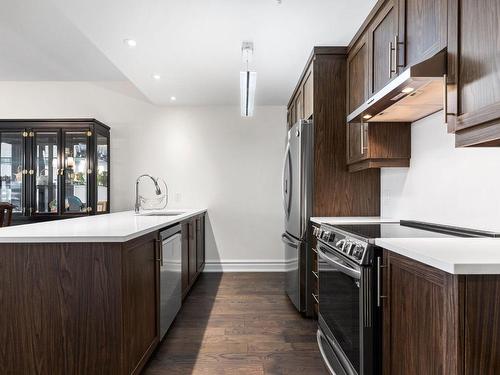 Kitchen - 405-4060 Boul. Des Sources, Dollard-Des-Ormeaux, QC - Indoor Photo Showing Kitchen With Upgraded Kitchen