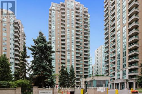 805 - 3 Pemberton Avenue, Toronto (Newtonbrook East), ON - Outdoor With Balcony With Facade