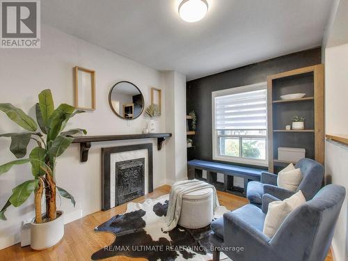 73 Clouston Avenue, Toronto, ON - Indoor With Fireplace