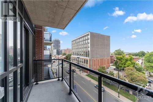 Extended balcony - 560 Rideau Street Unit#511, Ottawa, ON - Outdoor With Balcony With Exterior