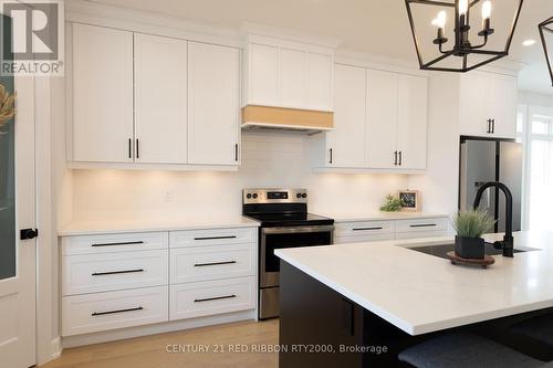 11 Briscoe Crescent, Strathroy-Caradoc (Ne), ON - Indoor Photo Showing Kitchen With Upgraded Kitchen