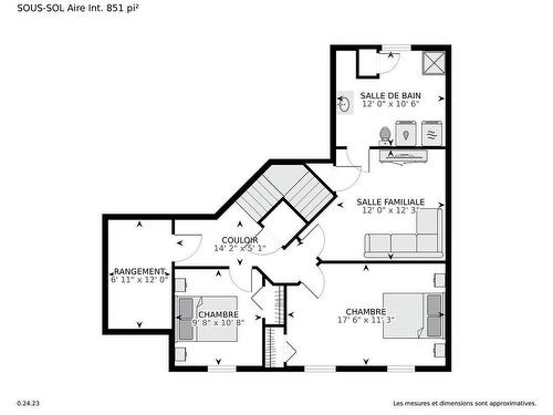 Plan (croquis) - 113  - 113A Rue Luc, Saint-Colomban, QC - Other