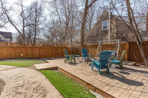 1191 Grosvenor Avenue, Winnipeg, MB - Outdoor With Deck Patio Veranda