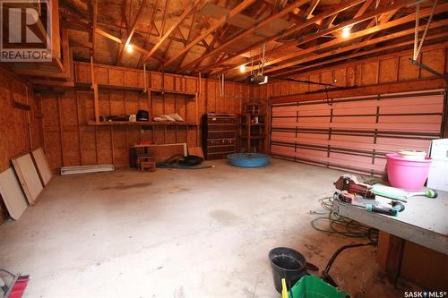 3 Hummingbird Bay, White City, SK - Indoor Photo Showing Garage