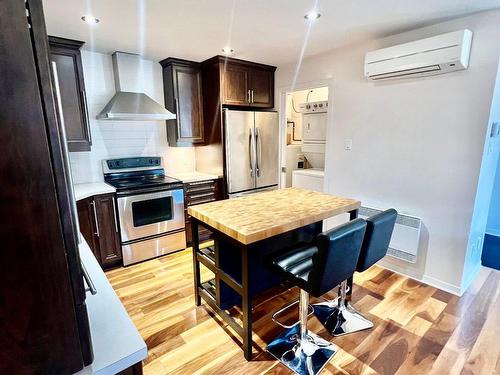 Kitchen - 301-891 7E Avenue, Montréal (Rivière-Des-Prairies/Pointe-Aux-Trembles), QC - Indoor Photo Showing Kitchen With Stainless Steel Kitchen