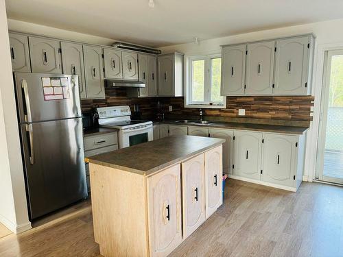 Kitchen - 1140 Rue Des Acadiens, Havre-Saint-Pierre, QC - Indoor Photo Showing Kitchen With Double Sink