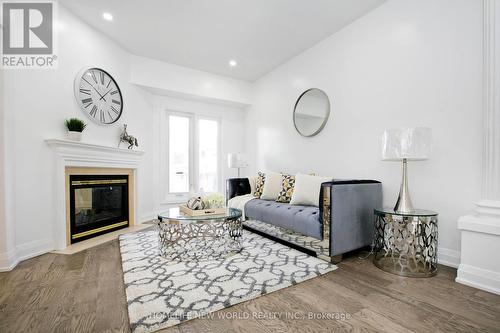 6 Futura Avenue, Richmond Hill, ON - Indoor Photo Showing Living Room With Fireplace