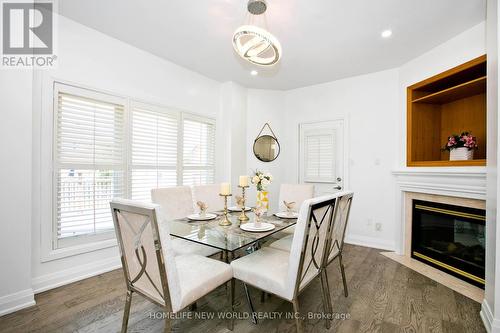 6 Futura Avenue, Richmond Hill, ON - Indoor Photo Showing Dining Room With Fireplace