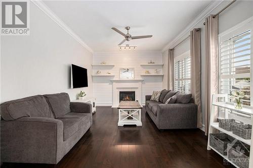 2148 Nantes Street, Ottawa, ON - Indoor Photo Showing Living Room With Fireplace