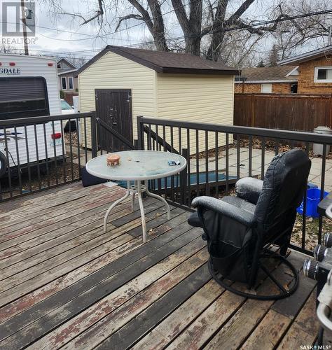 244 5Th Avenue E, Gravelbourg, SK - Outdoor With Deck Patio Veranda With Exterior