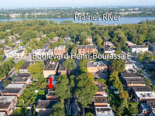 Aerial photo - 10660  - 10664 Rue Sackville, Montréal (Ahuntsic-Cartierville), QC - Outdoor With Body Of Water With View