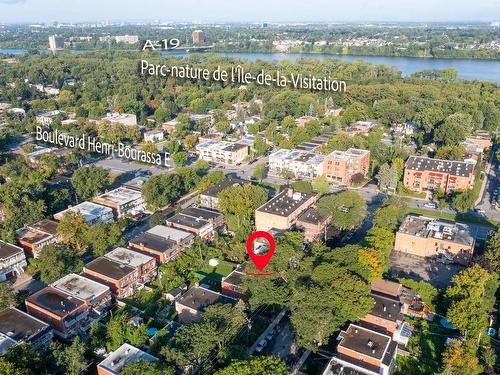 Aerial photo - 10660  - 10664 Rue Sackville, Montréal (Ahuntsic-Cartierville), QC - Outdoor With Body Of Water With View