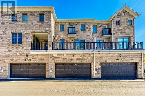 34 - 1317 Leriche Way, Milton, ON - Outdoor With Balcony With Facade