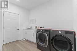 Main floor laundry - 