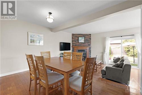 3 Grouse Avenue, Ottawa, ON - Indoor Photo Showing Dining Room With Fireplace