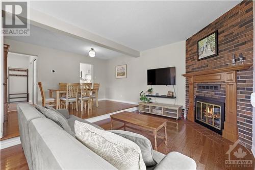 3 Grouse Avenue, Ottawa, ON - Indoor Photo Showing Living Room With Fireplace