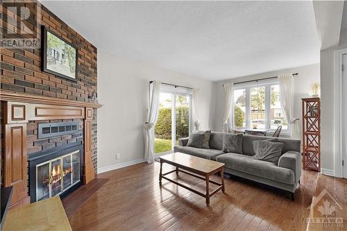 3 Grouse Avenue, Ottawa, ON - Indoor Photo Showing Living Room With Fireplace