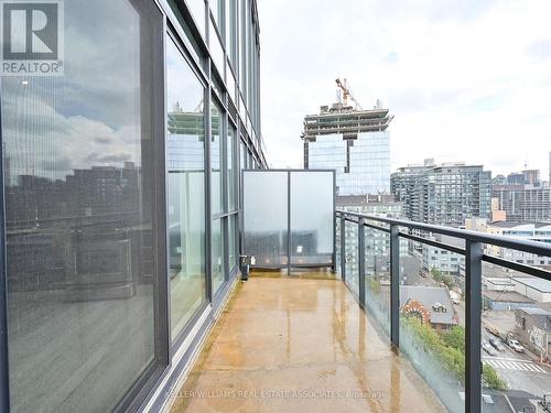 1401 - 318 King Street E, Toronto, ON - Outdoor With Balcony With View