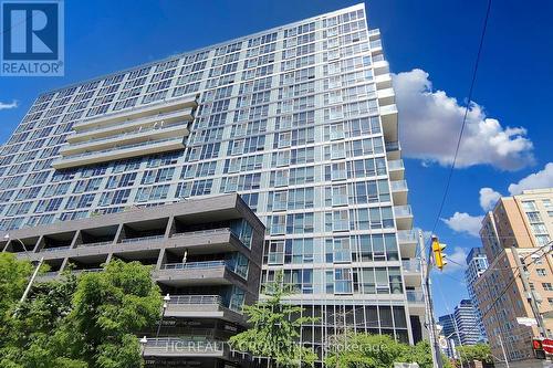 919 - 320 Richmond Street E, Toronto (Moss Park), ON - Outdoor With Balcony With Facade