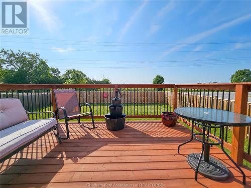 79 Blackacre Crescent, Tilbury, ON - Outdoor With Deck Patio Veranda With Exterior