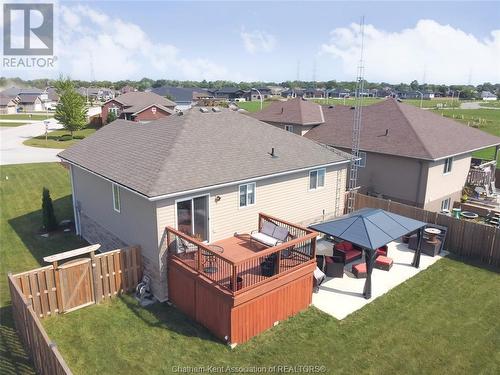 79 Blackacre Crescent, Tilbury, ON - Outdoor With Deck Patio Veranda