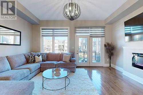 251 Thomas Cook Avenue, Vaughan, ON - Indoor Photo Showing Living Room With Fireplace