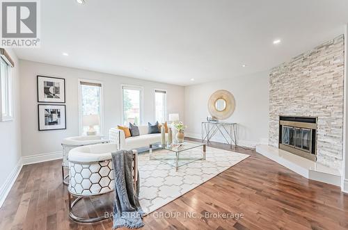 43 Conistan Road, Markham (Unionville), ON - Indoor Photo Showing Living Room With Fireplace