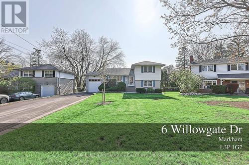 6 Willowgate Drive, Markham (Bullock), ON - Outdoor With Facade